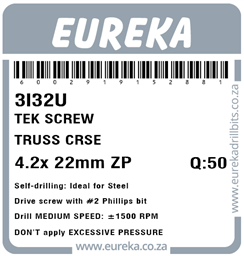 3I32 - Tek Screw Truss -3I32_Label_T
